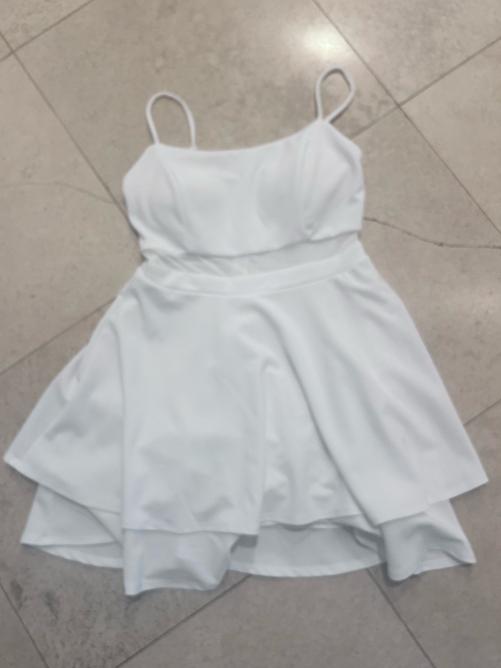 Honey and Rosie White Strapless Dress Bodice